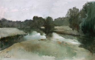 River Stour at Dedham
Suffolk
13" x 20" (33 x 50 cms)